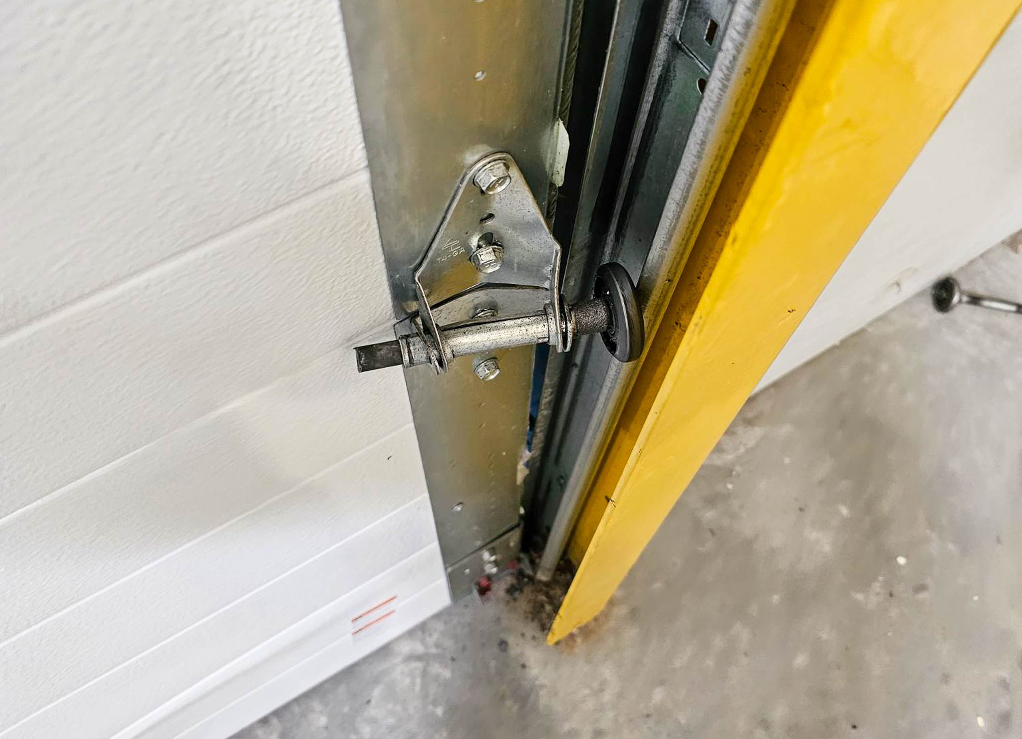 Commercial door hardware inspection