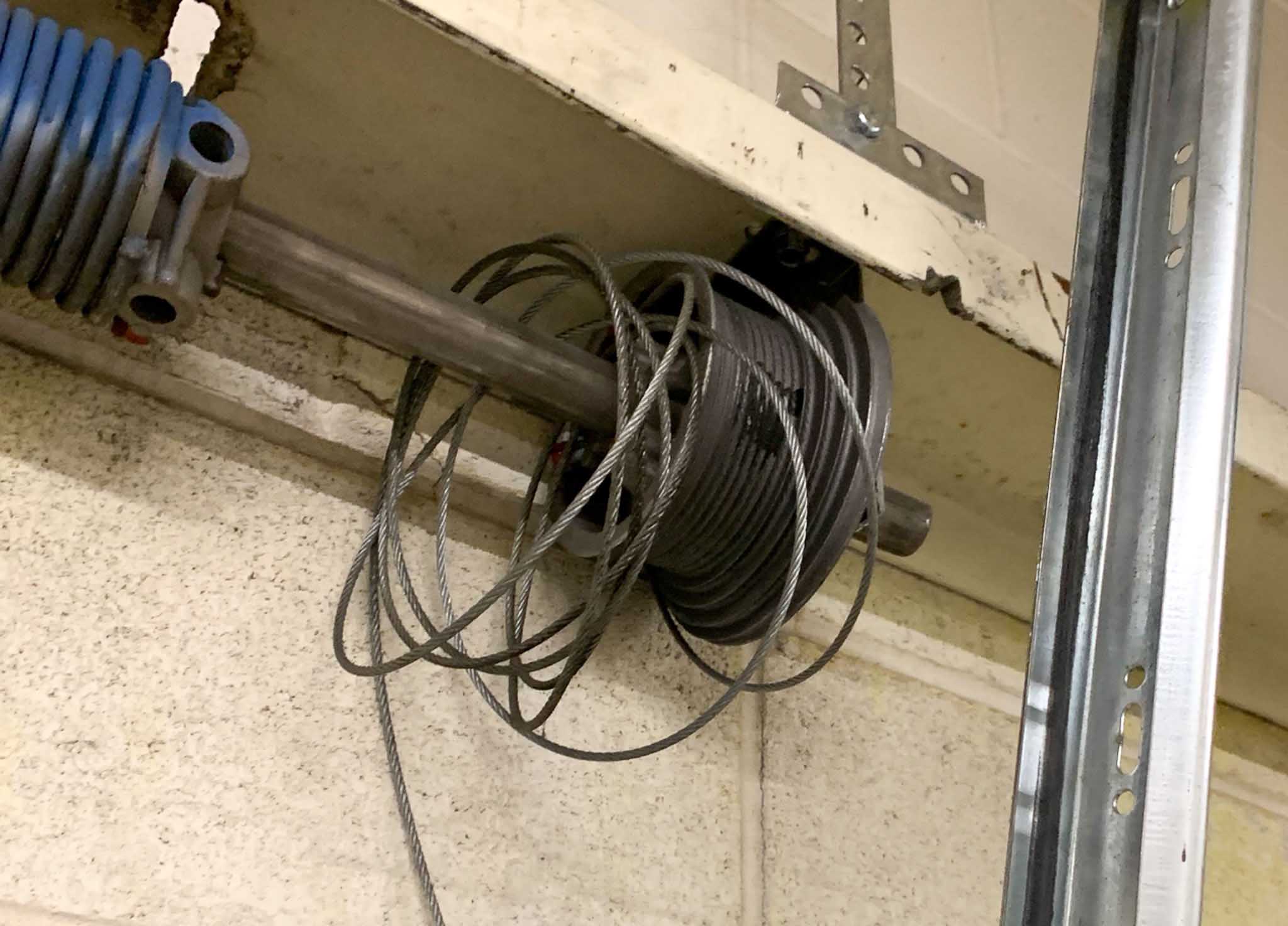 Garage door cable service