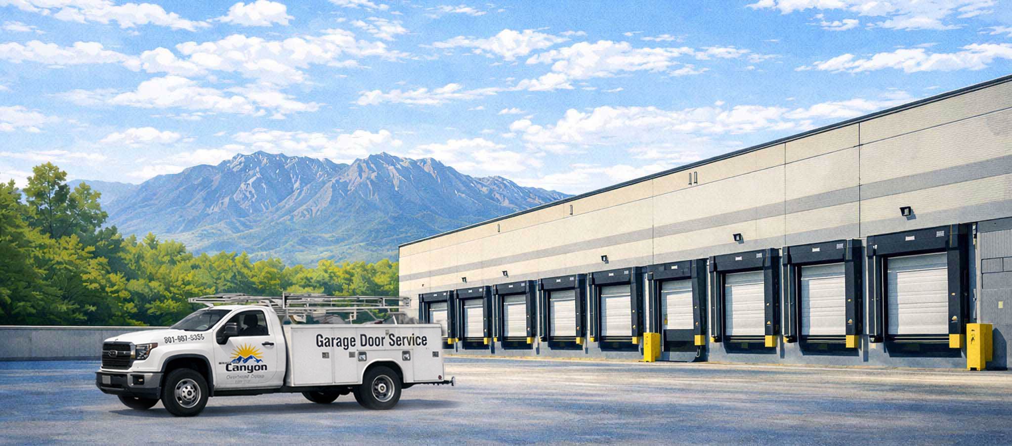 Canyon Overhead Doors — Commercial and residential garage door services