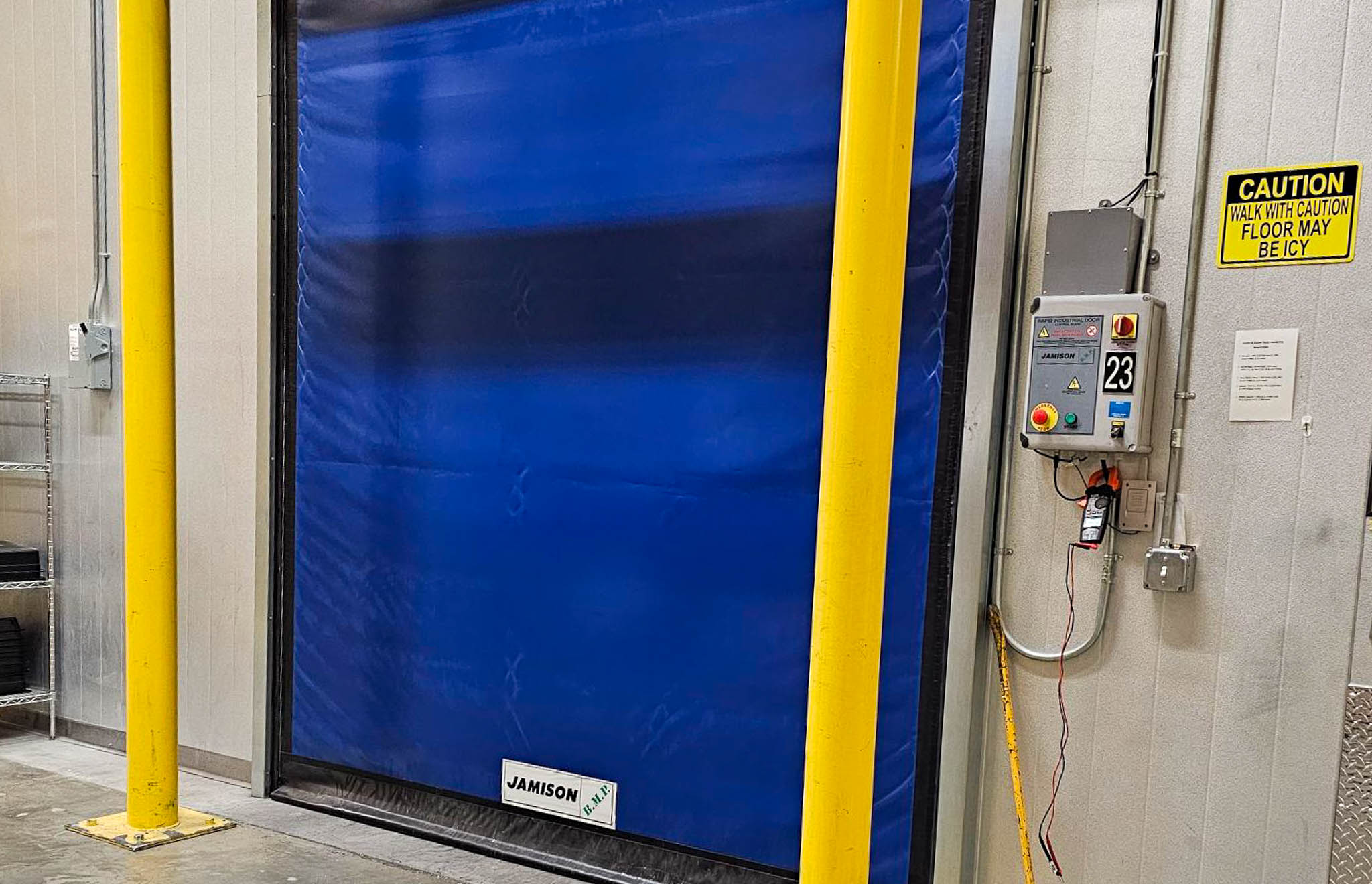 Cold storage door systems